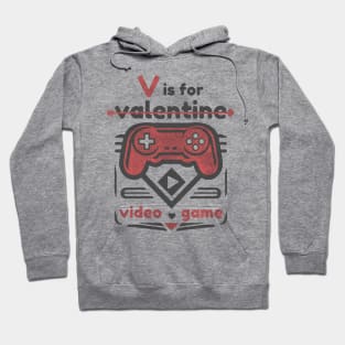 V Is For Video Game Hoodie